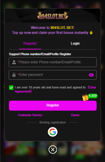 804slot bet game